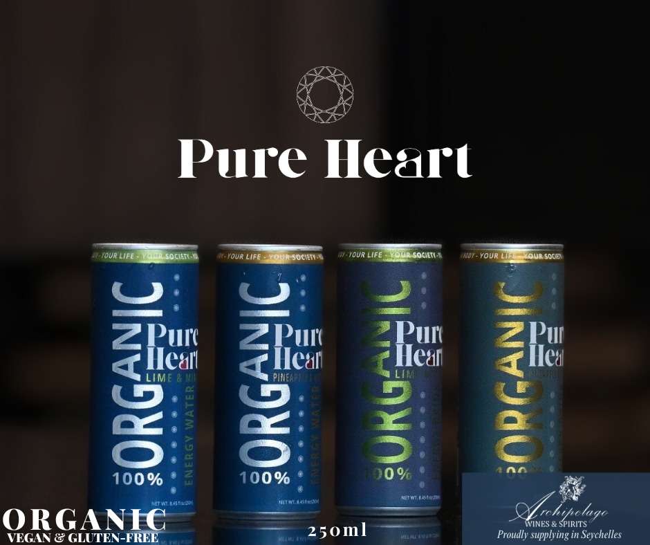 ✨PureHeart Organic Energy Drink has arrived!✨4 refreshing flavours now in Seychelles:• Water Lime & Mint• Water Pineapple & Mango• Sparkling Lime & Mint• Sparkling Pineapple & Mango🌱 Certified Organic | Plant-based | No taurine | No jitters📍 Available at Eden Plaza📞 4346886#pureheart #organicdrink #archipelagowinesandspirits #seychelles
