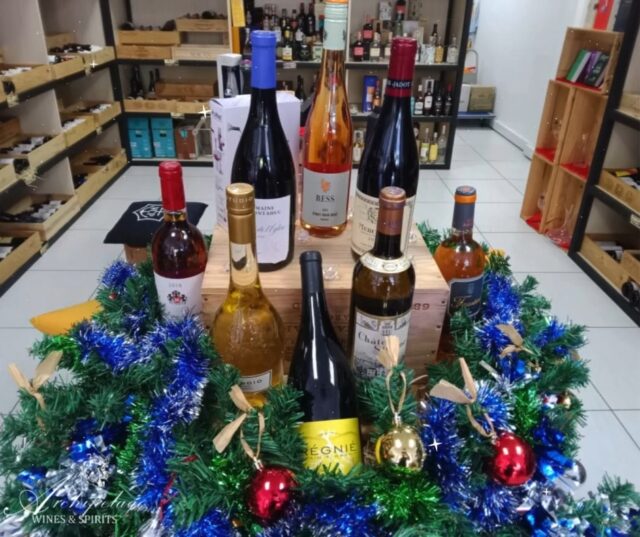 A quiet beginning to the festive season at Eden Plaza.Our boutique is dressed with a touch of Christmas charm and exceptional bottles for the holidays.#archipelagowinesandspirits #christmasdecorating #festiveseason🎉 #christmasspirit