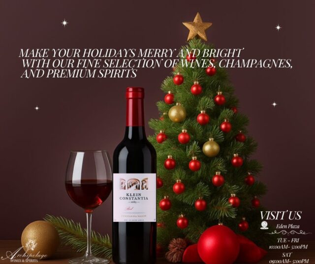 Make your celebrations unforgettable with our curated selection of exceptional wines, champagnes, and spiritsFind your festive favourite at our boutique, Eden Plaza.