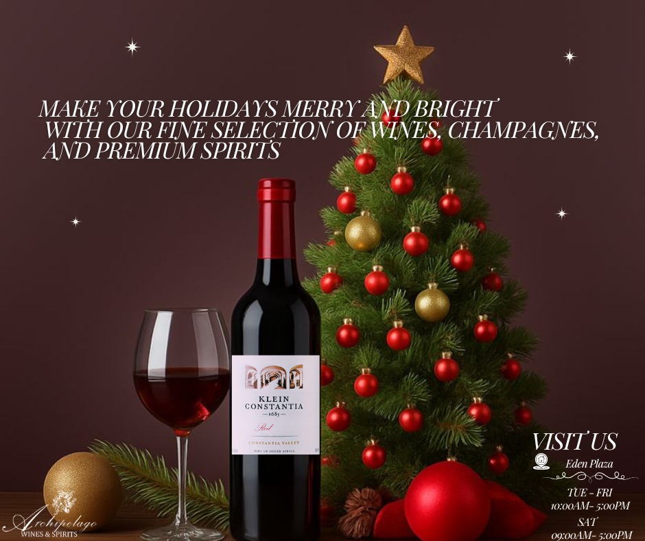 Make your celebrations unforgettable with our curated selection of exceptional wines, champagnes, and spiritsFind your festive favourite at our boutique, Eden Plaza.