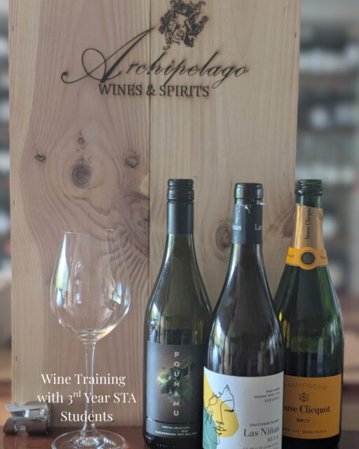 Highlights of a wine training session with 3rd Year students of the Seychelles Tourism Academy.We thank the Seychelles Tourism Academy for the opportunity to collaborate and wish all the students every success!🍷#archipelagowinesandspirits #winetraining #STAstudents #supportingfuturegenerations