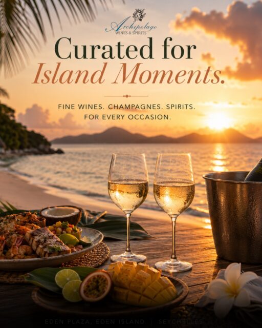 Some moments deserve something special. 🥂From relaxed sunset gatherings to memorable celebrations, discover a carefully selected collection of fine wines, champagnes and spirits for every occasion.Find your perfect bottle at Archipelago Wines & Spirits, Eden Plaza, Eden Island.✨ Fine wines. Exceptional moments. Island living.Enjoy responsibly.#archipelagowinesandspirits #IslandMoments #seychelles #edenislandseychelles #seychelleslifestyle